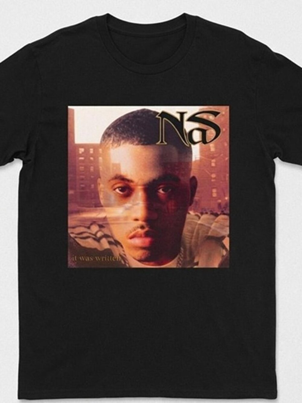 Nas It Was Written Album Cover Graphic Tee
